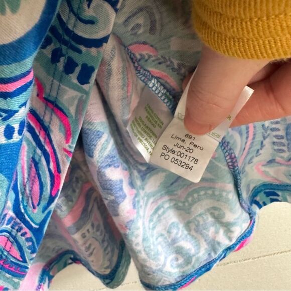 Lilly Pulitzer Girls Kids Minisa Dress Size Large - Picture 4 of 6